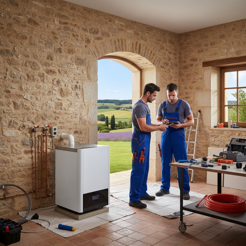 Projet de Chauffagiste - Photo 1